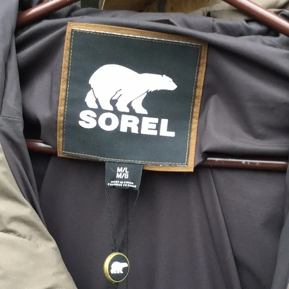 Sorel down vest ski resort cabin lodge cowgirl travel rodeo Christmas festival - Picture 5 of 11